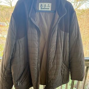 Barbour Men's Puffer Jacket - Dark Brown